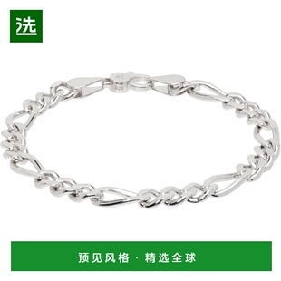 1h可退 香港直邮Tom Wood 男士 Bo Thick 手链 101270 metal金属