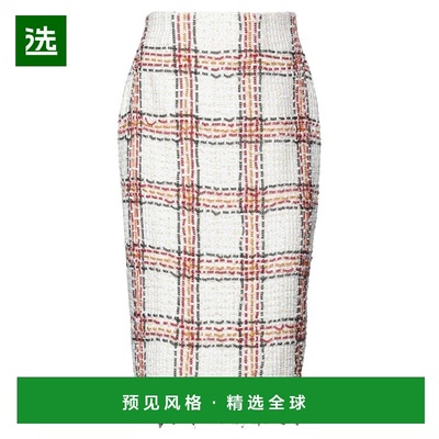 1h可退 香港直邮Elisabetta Franchi 女士 中长半身裙 white白色