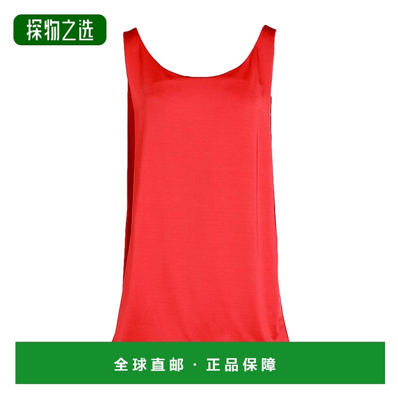 香港直邮Marni 玛尼 女士 高雅连衣裙 red红色 舒适时尚