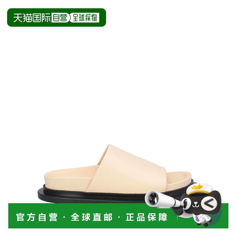 1h可退 香港直邮Jil Sander 吉尔·桑达 女士 凉鞋 beige米色 舒