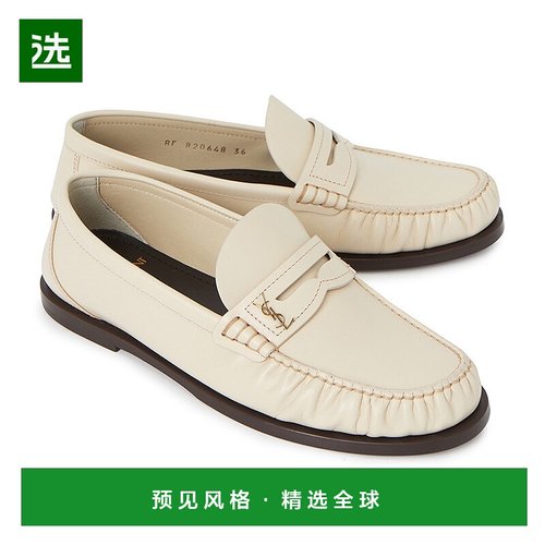 1h可退 韩国直邮saint laurent paris 女士 乐福鞋豆豆鞋女鞋