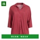 brown棕色 1h可退 舒 女士 亚麻衬衫 香港直邮Majestic Filatures