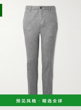 1h可退 香港直邮Slowear 男士 Incotex 细脚初剪羊毛混纺裤子 18S