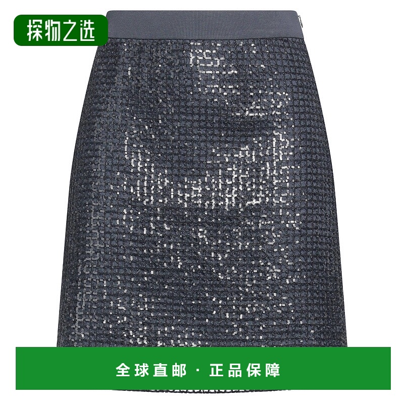 香港直邮Brunello Cucinelli 布内罗·古奇拉利 女士 迷你半身裙