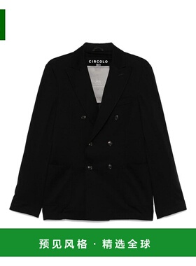 香港直邮CIRCOLO 1901 男士夹克 CN4662NERO AW2025 黑色 Jacket