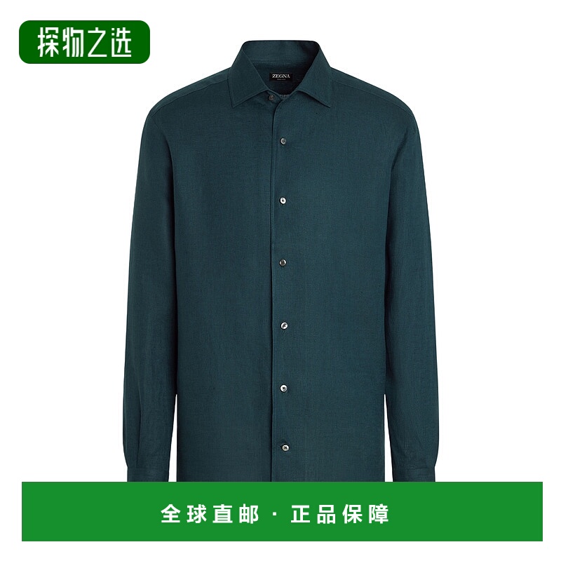 香港直邮Zegna Oasi Lino 衬衫 UFX30A9SRO3