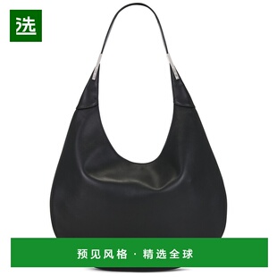 1h可退 香港直邮SAVETTE 女士 佛罗伦萨水饺包 H03501 black黑色