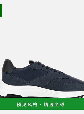 欧洲直邮Hogan Hyperlight蓝色运动鞋男式跑鞋