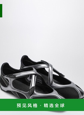 1h可退 香港直邮The Attico 女士 FLOOR 01 黑色芭蕾平底鞋 250WS