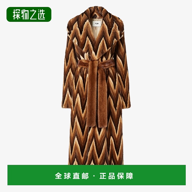 1h可退 欧洲直邮FENDI 芬迪 25秋冬 FNF50NAYLFF0BB9 女士 大衣