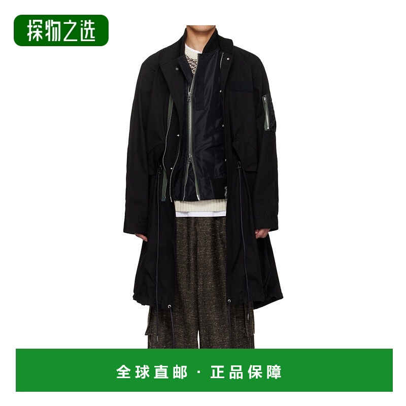 香港直邮Sacai 长袖大衣 2503771M