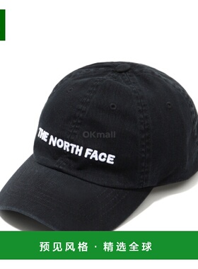韩国直邮THE NORTH FACE北面棒球帽男女款黑色时尚NF0A5FY1JK3