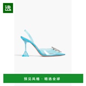 香港直邮Amina PVC Muaddi 1h可退 女士 Begum 水晶装 饰露跟浅口