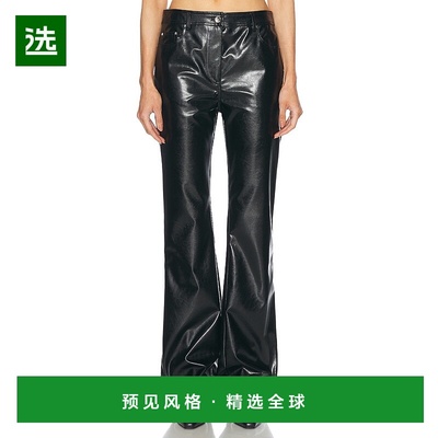 1h可退 香港直邮Rabanne 女士 仿皮裤子 25PCPA009PO0370