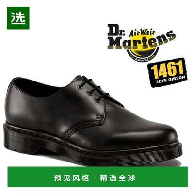 日本直邮Dr.Martens 1461 3EYE GIBSON MONO BLACK 3eye Gibson