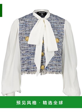 香港直邮Balmain 长袖休闲夹克 EF1SD211MG25