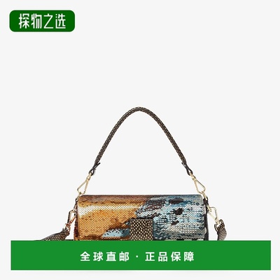 1h可退 欧洲直邮FENDI (2025新品) Baguette®-Sac en sequins mul