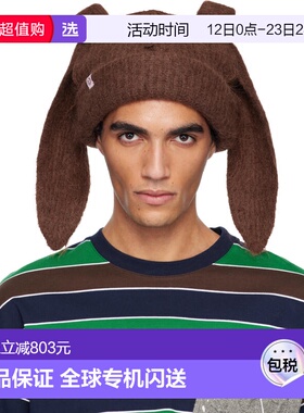 1h可退 香港直邮Charles Jeffrey Loverboy 男士 棕色 Alpaca Chu