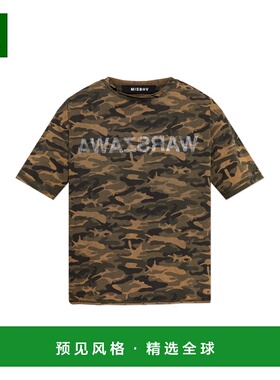 香港直邮MISBHV 男士T恤 251M1300MLC AW2025 棕色 Camo print T-