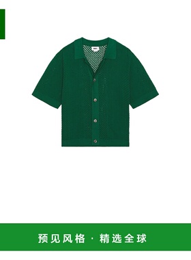 1h可退 香港直邮Obey 男士 Evan 针织衬衫 151000103 green绿色