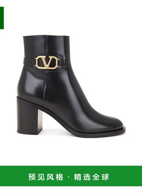 1h可退 香港直邮Valentino 华伦天奴 女士 V 徽标标志短靴 5W2S0C