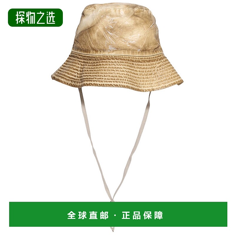 香港直邮Rick Owens Drkshdw 缝线细节帽子 DA01E3479PF81