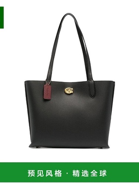 香港直邮Coach 徽标手提包 C0689B4BKB4蔻驰托特包单肩包