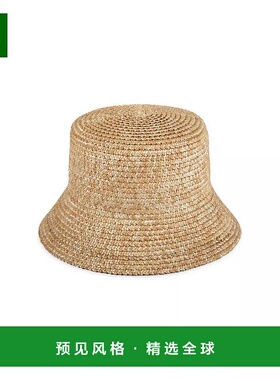 1h可退 【美国直邮】Lack of Color Crisscross Straw Bucket Hat