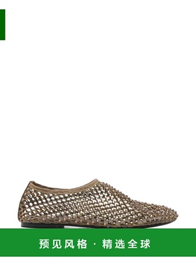 香港直邮STRATEGIA 女士芭蕾乐福鞋 R11098ARMY SS2026 绿色 