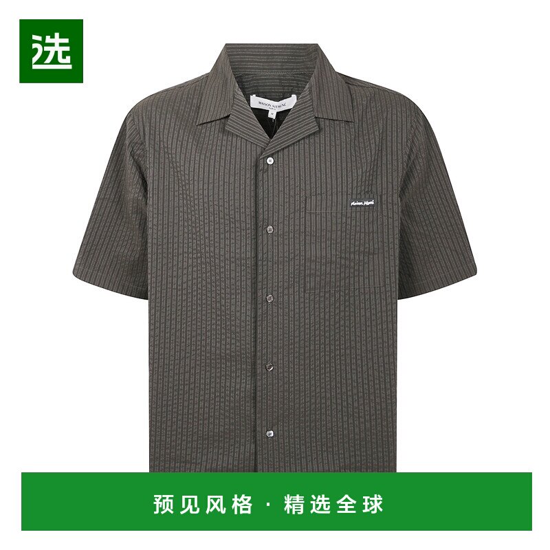 1h可退 香港直邮MAISON KITSUNÉ 男士衬衫 OM00421WC5032096P391图片