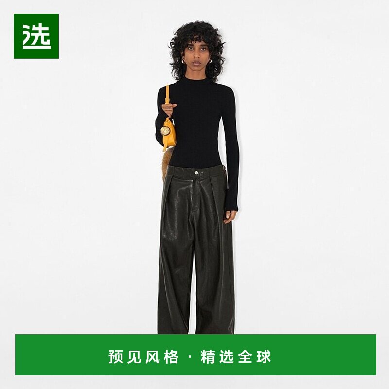 香港直邮Burberry 马术骑士徽标羊毛针织衫 80776041