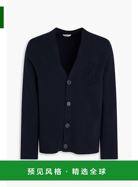 1h可退 香港直邮Sandro 男士 针织开衫 SHPTR00584BLUEPRUSSE