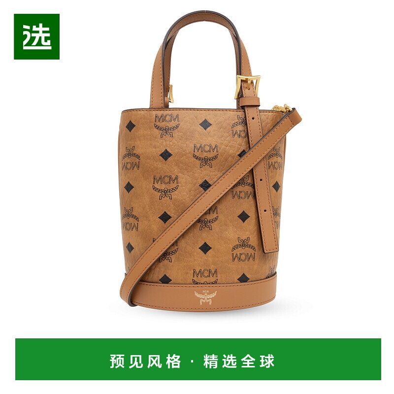 1h可退 欧洲直邮MCM 女士斜挎包MWTEATA01CO0COGNAC单肩包手提包