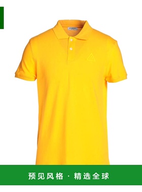 1h可退 香港直邮Iceberg 冰山 男士 Polo衫 yellow黄色 舒适时尚
