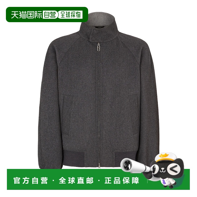 香港直邮Fendi 羊绒飞行员夹克 FW1333APOA
