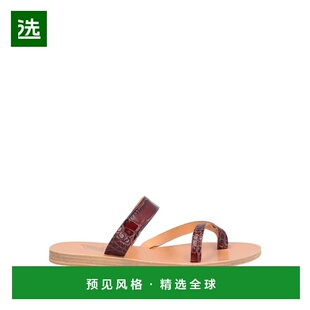 1h可退 香港直邮Ancient Greek Sandals 女士 人字拖 brown棕色