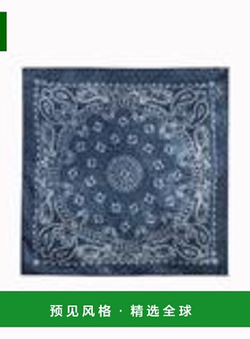 1h可退 香港直邮GOLDEN GOOSE 男士 印花真丝围巾 GUP01053P00066