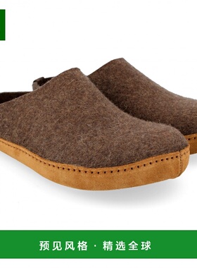 香港直邮HAFLINGER 男士拖鞋 0260166BROWNMELANGE CO 花色