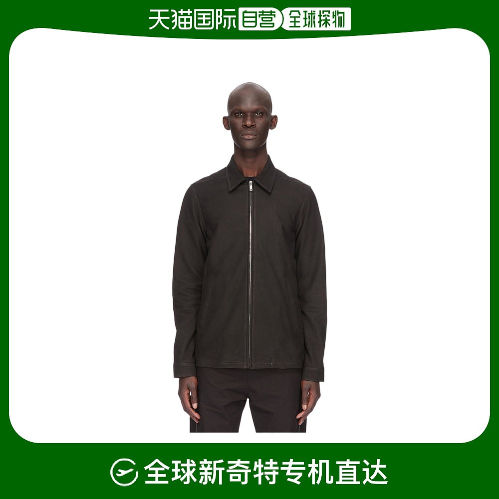 香港直邮Rick Owens 长袖皮夹克 RU01D3766LCK 男装 夹克 原图主图