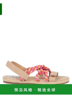 1h可退 香港直邮manebi 女士 帆布面凉鞋 beige米色 舒适时尚