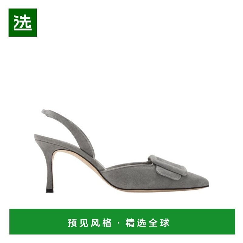 香港直邮Manolo Blahnik Maysli 露跟高跟鞋 78I-0C4042