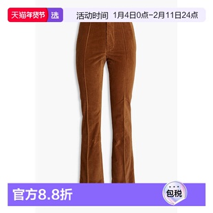 1h可退 香港直邮Frame Denim 女士 棉混纺灯芯绒小喇叭裤 LWWB081