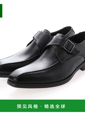 【日本直邮】SFWSanAPlusAAA+MonkStrap/2708(黑色)秋冬男正装皮
