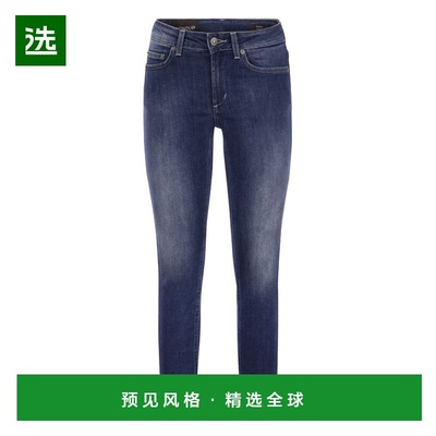 1h可退 香港直邮Dondup 女士 MONROE 五袋紧身牛仔裤 P692DS0286D