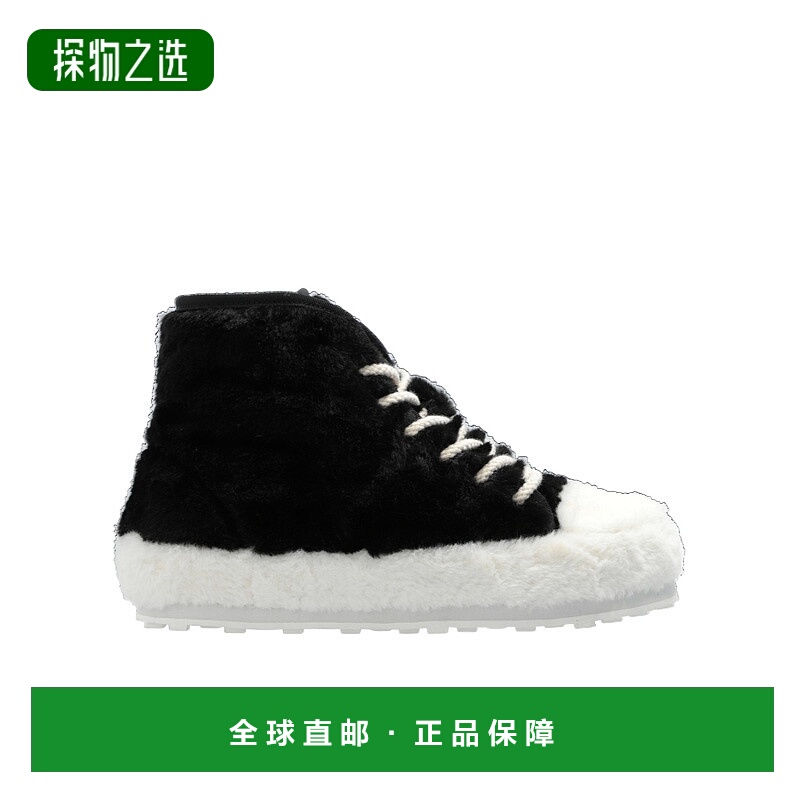 香港直邮Marni 圆头高帮运动鞋 SNZW019000P4399