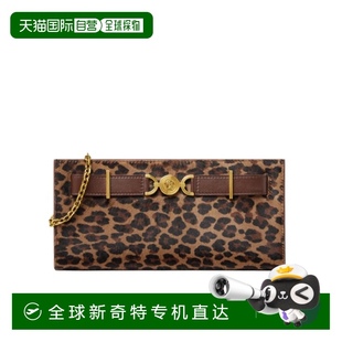 香港直邮Versace 10157981A12240范思哲 Leopard 95徽标手拿包