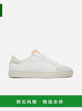 欧洲直邮Axel Arigato CLEAN 90系列女士白色/橙色休闲运动鞋