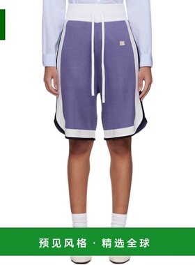1h可退 香港直邮Wales Bonner 女士 紫色 Rio 短裤 US25KN11KN01