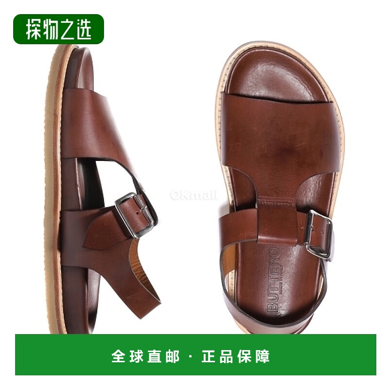 韩国直邮BUTTERO T 字带凉鞋 (B10291 PE MOTS 13 TONIKA) 凉鞋