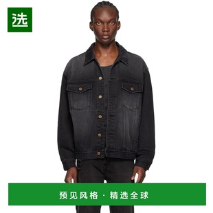 1h可退 【美国直邮】we11done男士外套牛仔直筒型休闲时尚 保暖舒